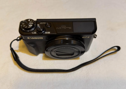 Canon Powershot G7X Mark II Camera