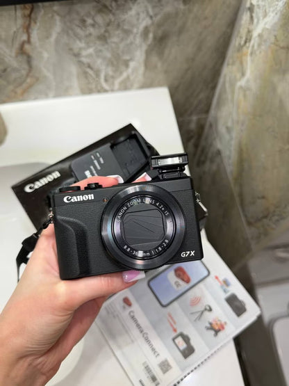 Canon PowerShot G7 X Mark III – 4K Vlogging & Compact Camera, Black